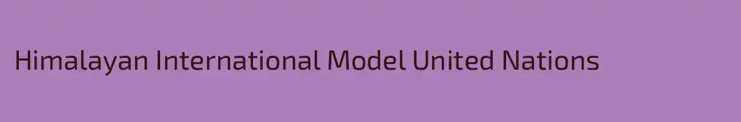 Himalayan International Model United Nations